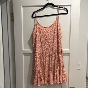 Wild Fable Orange Floral Mini Dress